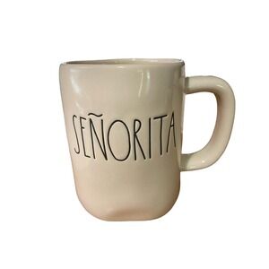 Rae Dunn senorita mug Coffee Tea Cup Artisan collection Holds 18 ounces nicely‎